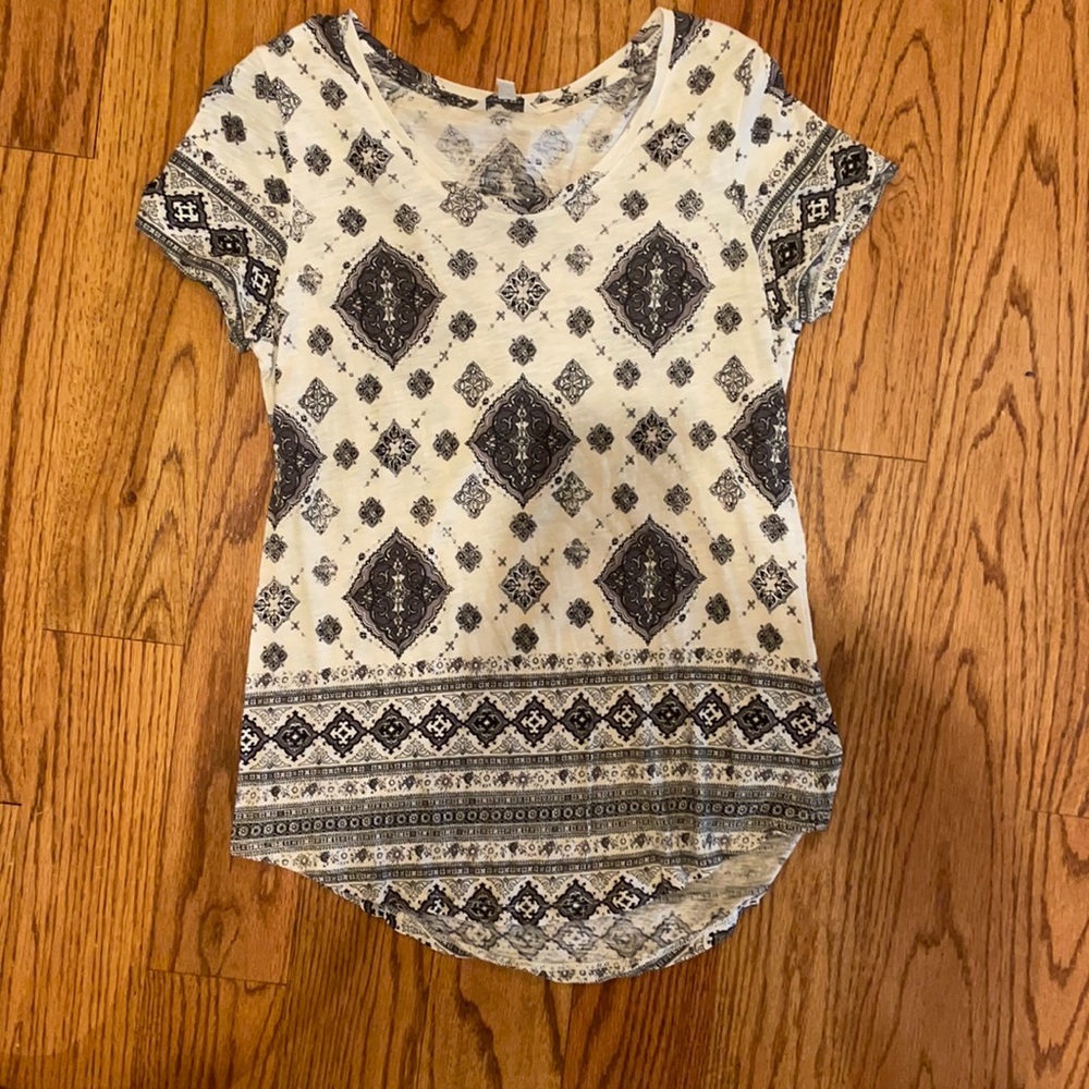 Lucky Brand Paisley Tee